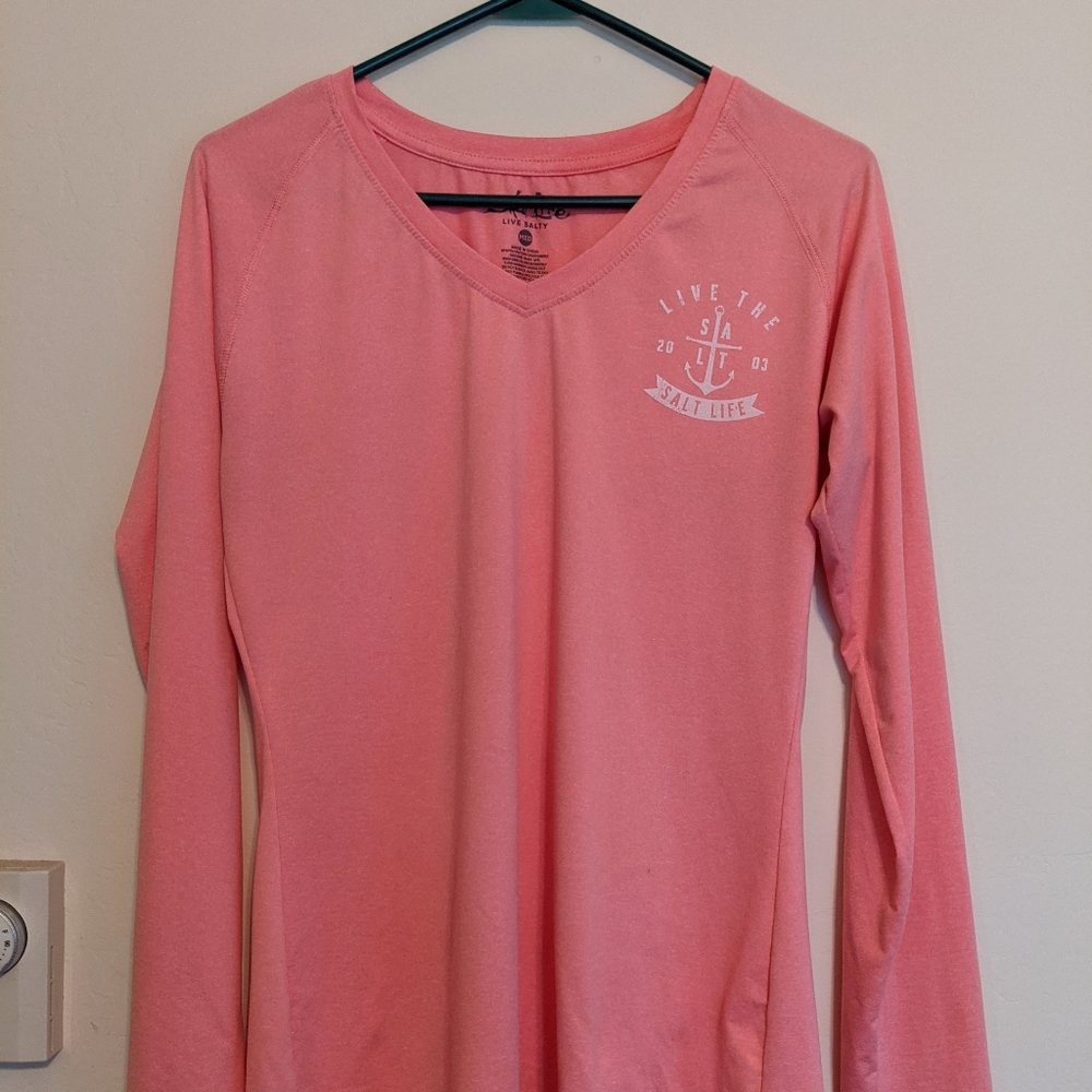 Salt Life Womens Medium Long Sleeve UVapor